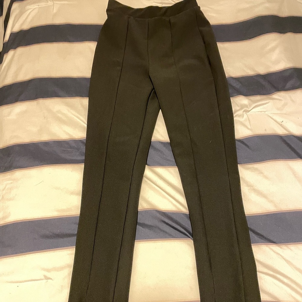 Zara split hem leggings